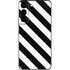 Black and White Geometric Stripes Galaxy S22 Skin